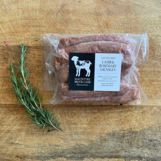 Preservative and Gluten Free Lamb Sausages