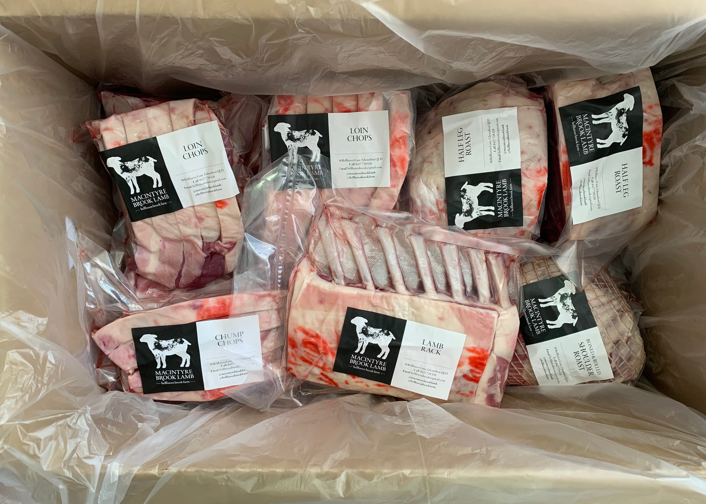 Traditional Half Lamb Box