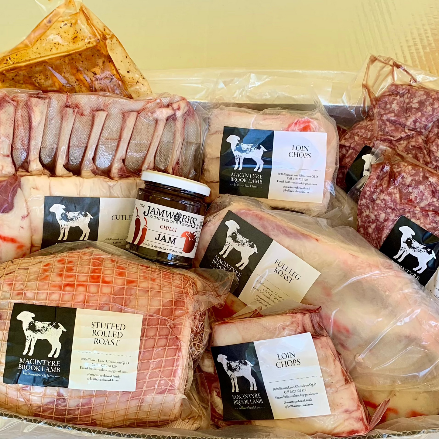 Christmas Lamb Box